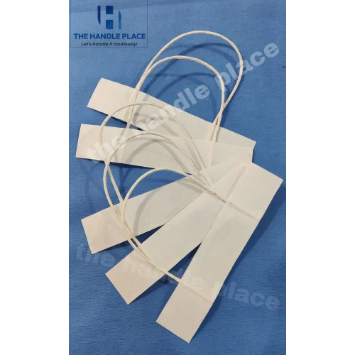 Regular White Paper Handle Size: Different Available