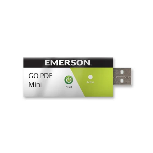 Emerson Single Use Temp. Data Logger Application: Industrial