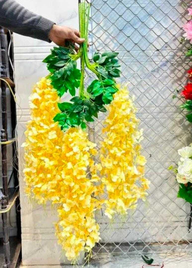 Artificial Wisteria Flower - Color: All Color