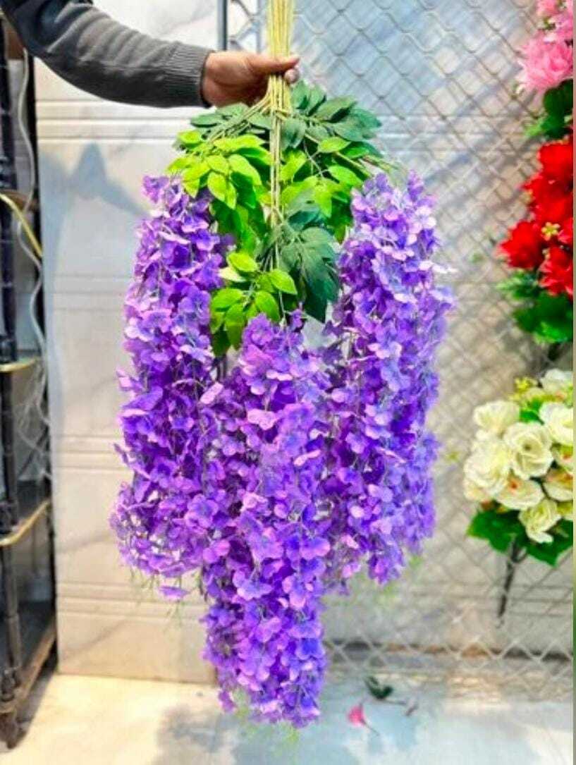 Artificial Wisteria Flower - Color: All Color