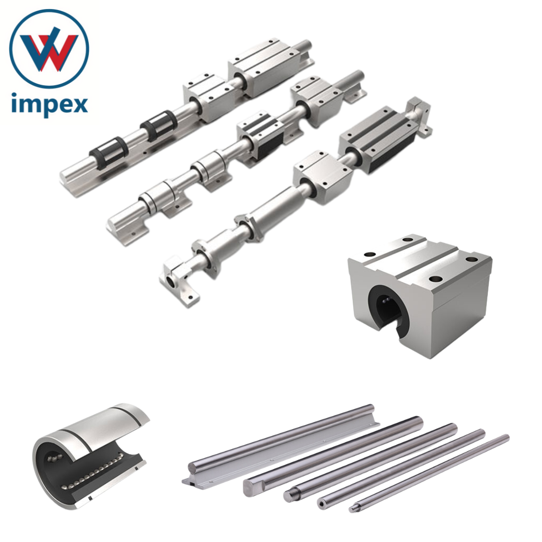 Hepco Linear Actuator System - Stainless Steel, White - Precision Track For Food & Medical Applications