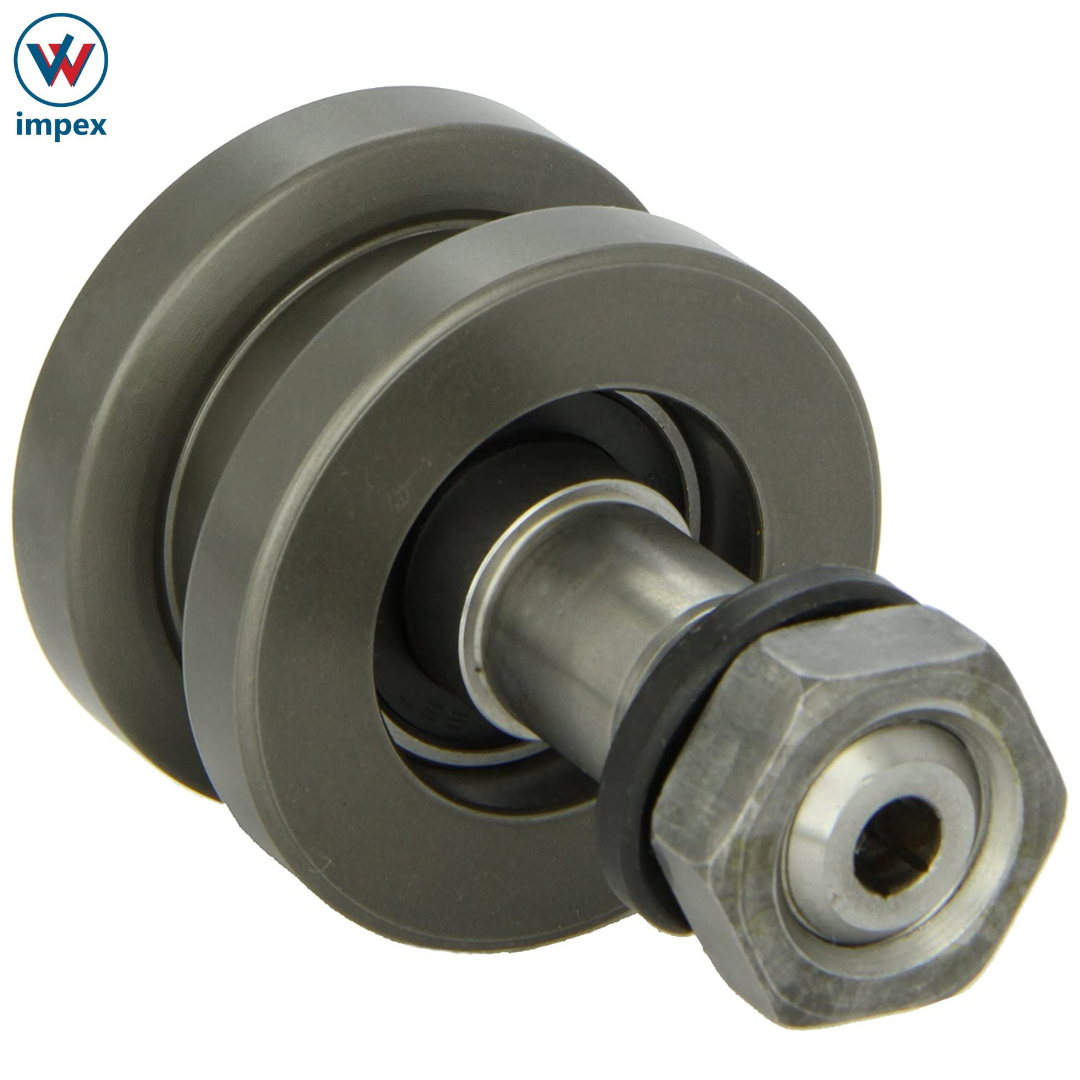 Osborn Cam Followers And Load Runners - High Grade Alloy Steel, 6-90 Mm Bore, Double Seal, Factory Lubricated, Single Row