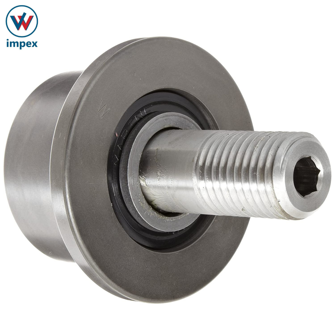 Osborn Cam Followers And Load Runners - High Grade Alloy Steel, 6-90 Mm Bore, Double Seal, Factory Lubricated, Single Row