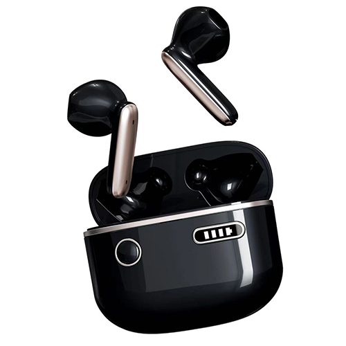 Qb-D88 Black Air Buds Body Material: Plastic