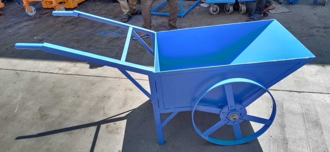 Mild Steel Double Wheel Barrow Length: 36 Inch (In)
