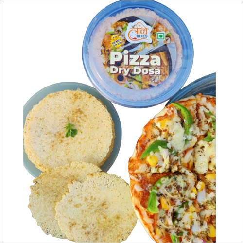 इंडियन फास्ट फूड पिज्जा ड्राई डोसा
