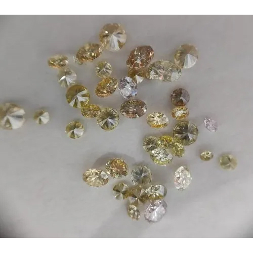 Real Diamonds - 5 ct Round Cut Silver | Light Yellow Color, Good Cut, Multiple Sizes Available