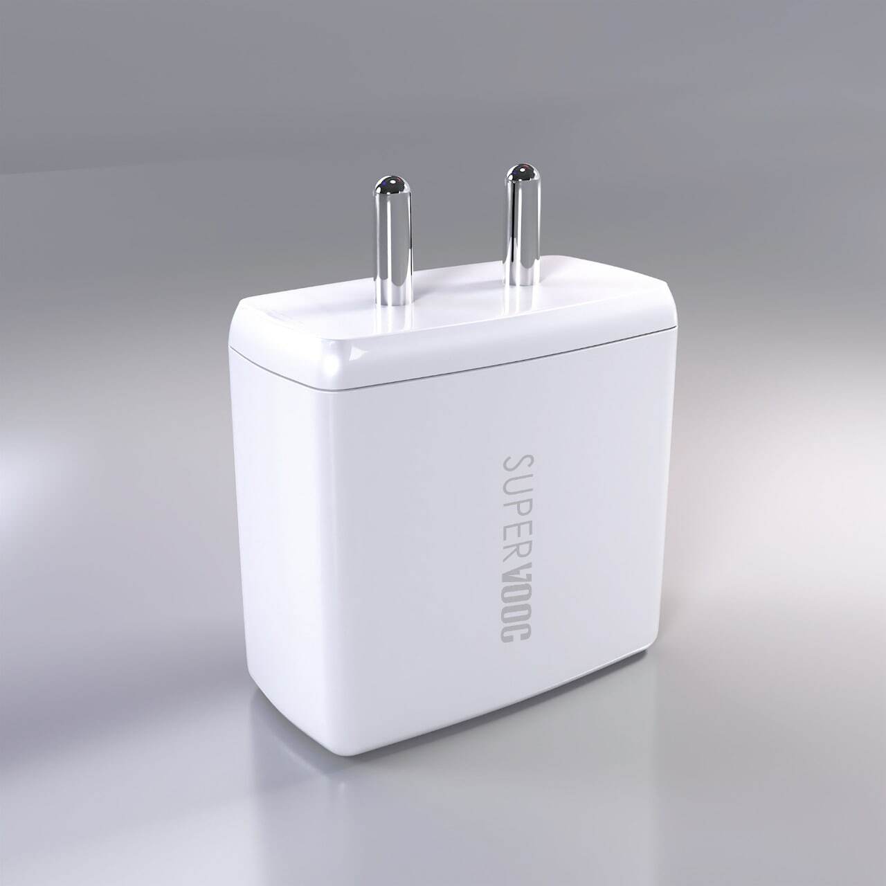 Type C Charger - 1 Meter Abs Plastic, 65w 5v 3a Output | White, Lightweight 50 Grams