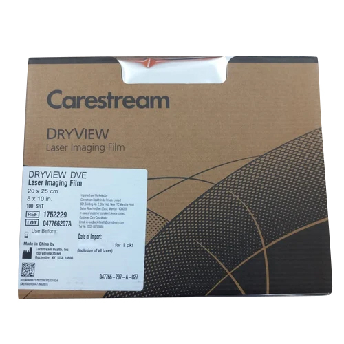 8 Inch Carestream Dryview Laser Imaging Film Usage: Hospital