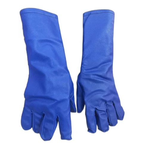 X Ray Lead Gloves - High-quality Lead Material, Blue Color, Plain Design | Medical Usage For Hospital Shielding Against Ionizing Radiation