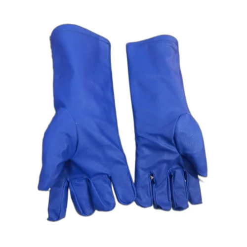 X Ray Lead Gloves - High-quality Lead Material, Blue Color, Plain Design | Medical Usage For Hospital Shielding Against Ionizing Radiation