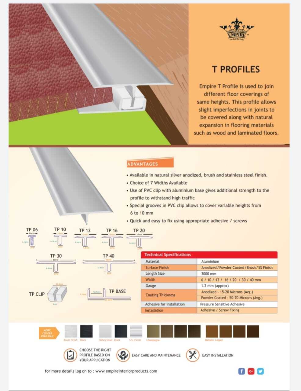 T Profile - Aluminum, 6 Mm, 12 Mm, 15 Mm, 20 Mm, 30 Mm | Gray & Silver, Industrial Application, Versatile T-shaped Design