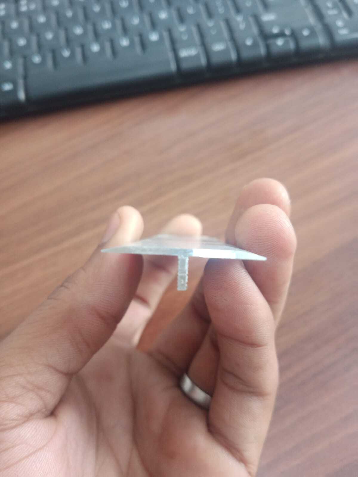 T Profile - Aluminum, 6 Mm, 12 Mm, 15 Mm, 20 Mm, 30 Mm | Gray & Silver, Industrial Application, Versatile T-shaped Design