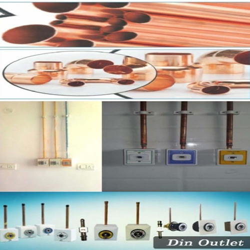 केंद्रीकृत चिकित्सा ऑक्सीजन गैस पाइपलाइन अनुप्रयोग: औद्योगिक