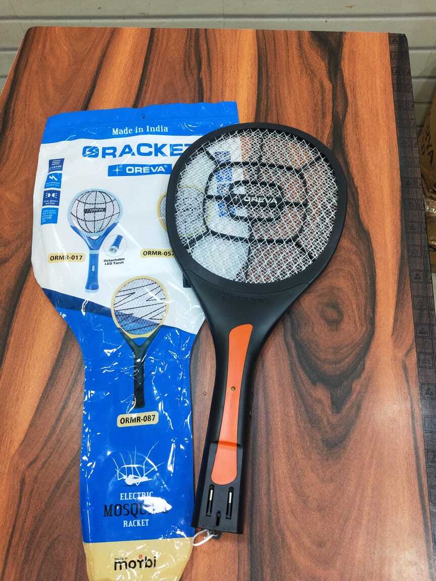 Rechargeable Mosquito Racket - Extra-large Surface Area Cordless & High Power Battery Eco-friendly Packaging
