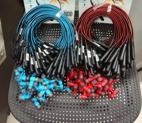 Neckband B11 - Built-In Rechargeable Battery, Noise Cancellation, Sweat Proof | Bluetooth Connectivity, Built-In Microphone, Perfect Sound Quality