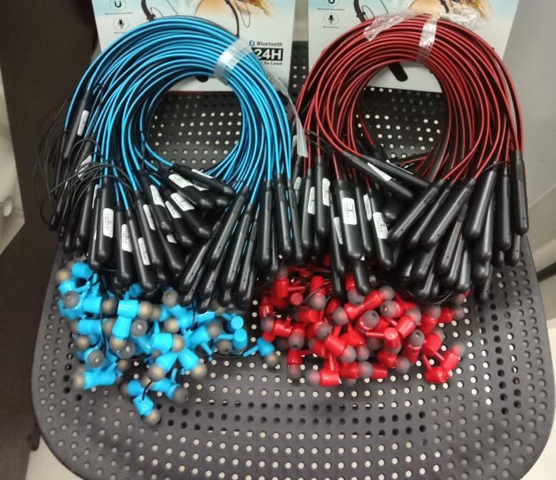 Neckband B11 - Built-in Rechargeable Battery, Noise Cancellation, Sweat Proof | Bluetooth Connectivity, Built-in Microphone, Perfect Sound Quality