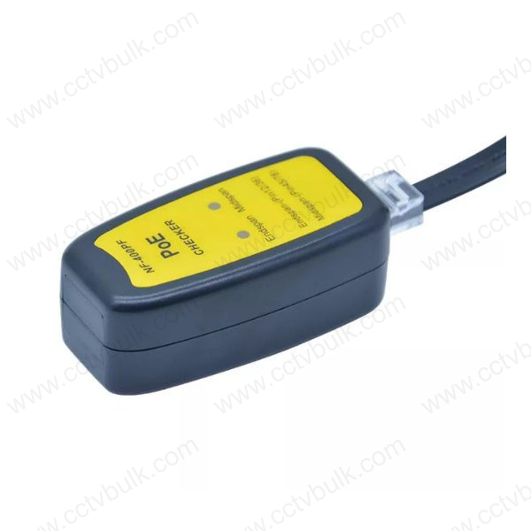 Poe Tester Nf-400pf - Rj45 Connector, Live Ethernet Cable Testing For Power And Data Detection
