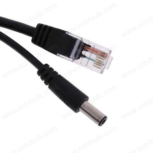 Poe Splitter Adapter 48v - 12w Dc Power Over Ethernet, Suitable For Android Tablets, Non-poe Cameras, Wifi Ap, Ip Phones, Rj45 Male Output
