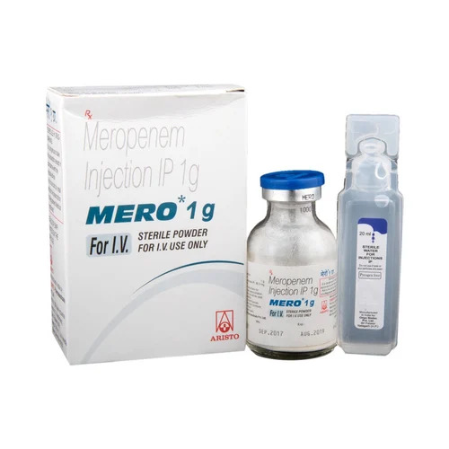 लिक्विड मेरोपेनेम 1gm इंजेक्शन