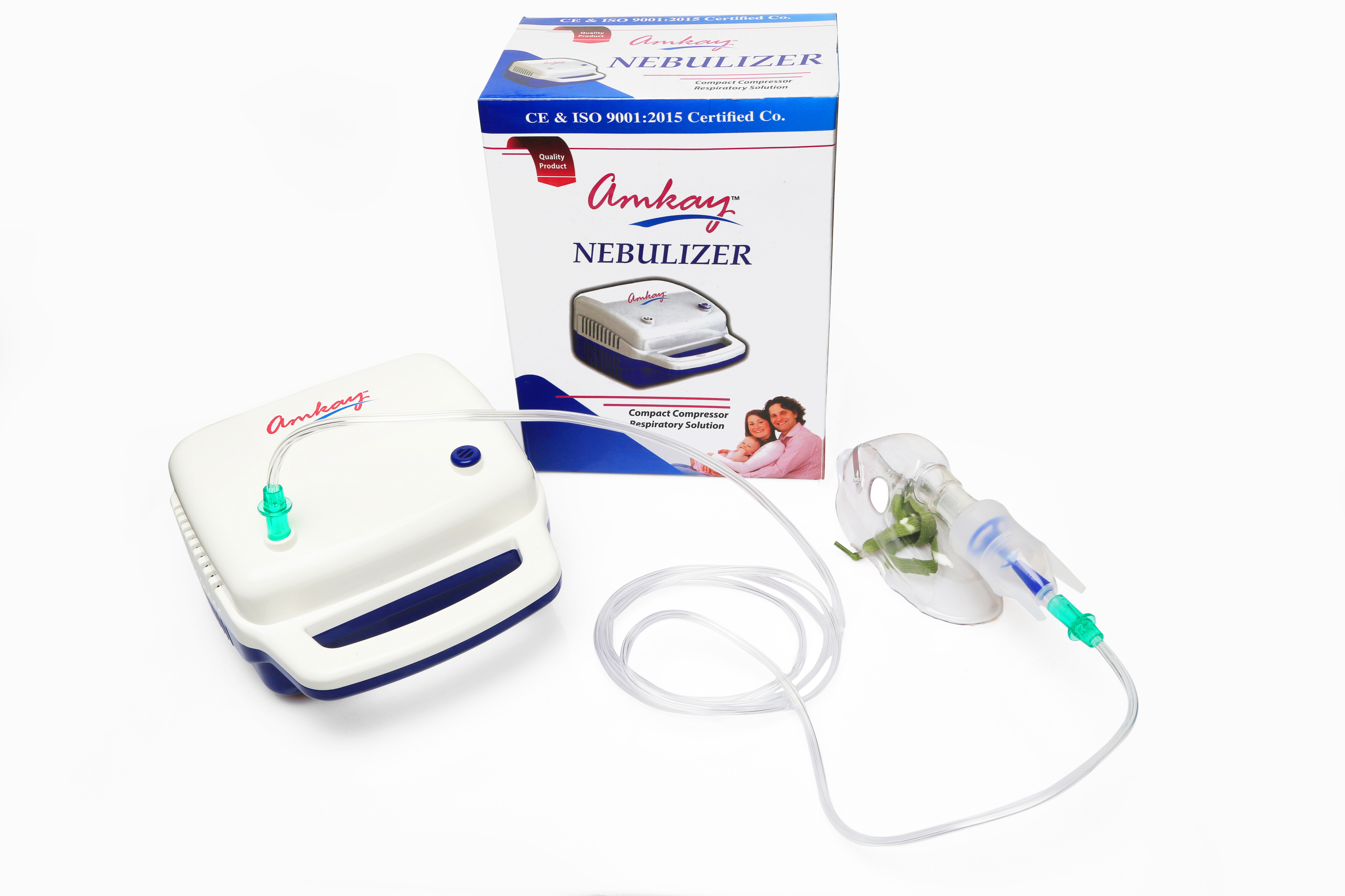 Portable Nebulizer - Plastic Material 200x150x120 Mm | Automatic Operation Low Noise Level Easy To Operate Fast Relief Long-lasting Design