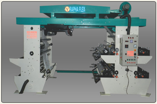 4 Colour Flexo Printing Machine - Color: Reliance Green And F.R White