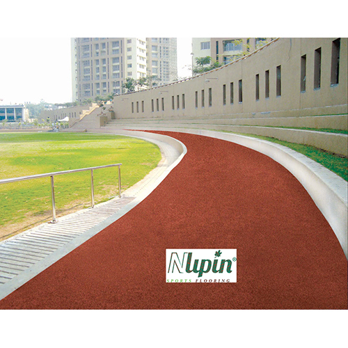Anti-slip Jogging Track Rubber Flooring