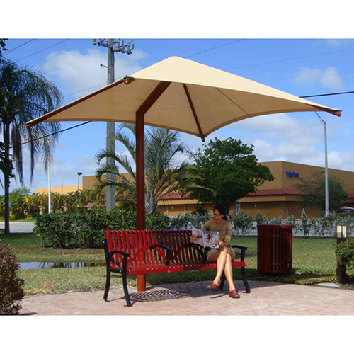 Outdoor Tensile Structure - Color: Dull White