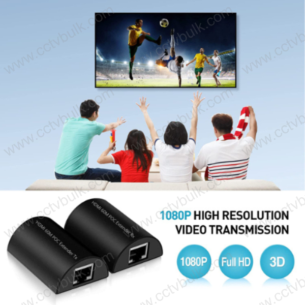 Hdmi Poc Extender 60m Via Lan 1y Application: Compatible Device Projector
