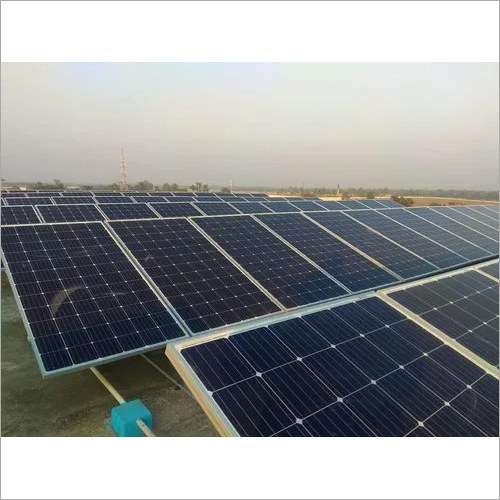 1 kW Domestic Hybrid Solar Power Plant - Polycrystalline Silicon, 1000V System Voltage, Blue | Efficient DC to AC Conversion with Integrated Battery Bank