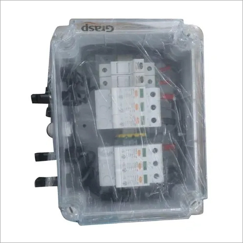 White Grasp Plastic Solar Acdb Box