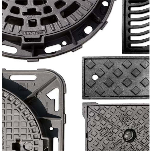 Ductile Iron Manhole Cover - Heavy-Duty | Galvanized Coating, Lockable, Corrosion-Resistant, Flexible Design, Durable for High Load Areas