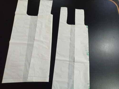 व्हाइट कम्पोस्टेबल बैग