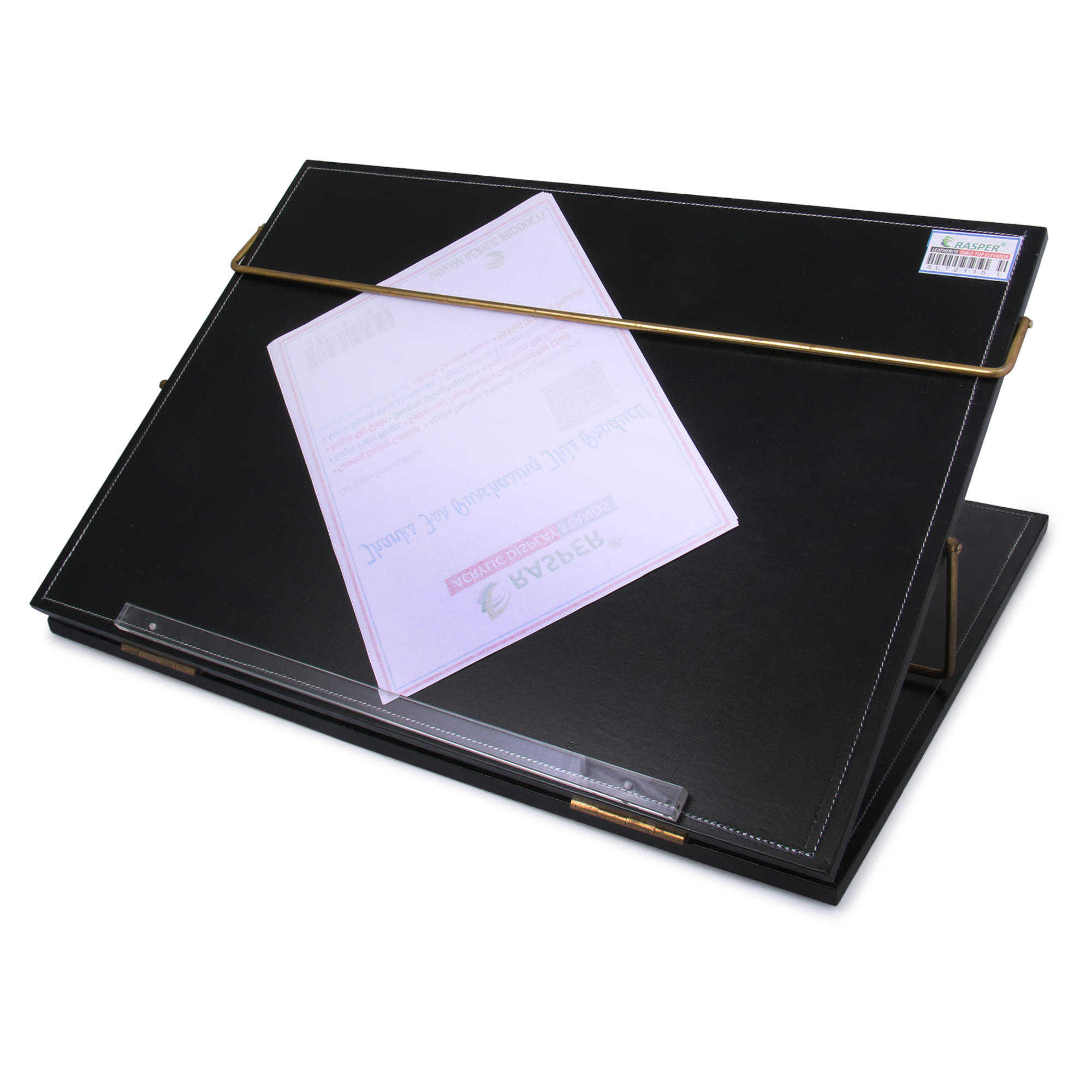 Leather Writing Desk With Adjustable Height Table Top Elevator (Small Size 16x12 Inches) Capacity: 1000 Pcs/min