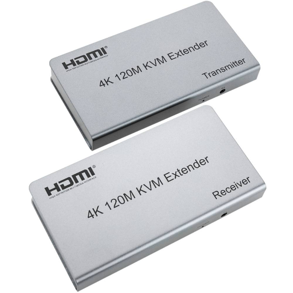 Metal Hdmi Kvm Extender 120m With Usb 1y