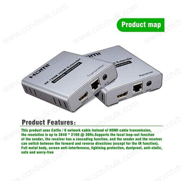 Hdmi Extender 150mtr Via Lan 1y Application: Compatible Devices Projector