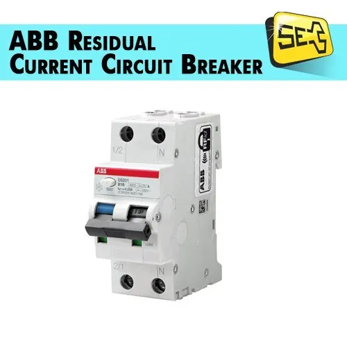 व्हाइट एबीबी रेसिडुअल करंट सर्किट ब्रेकर