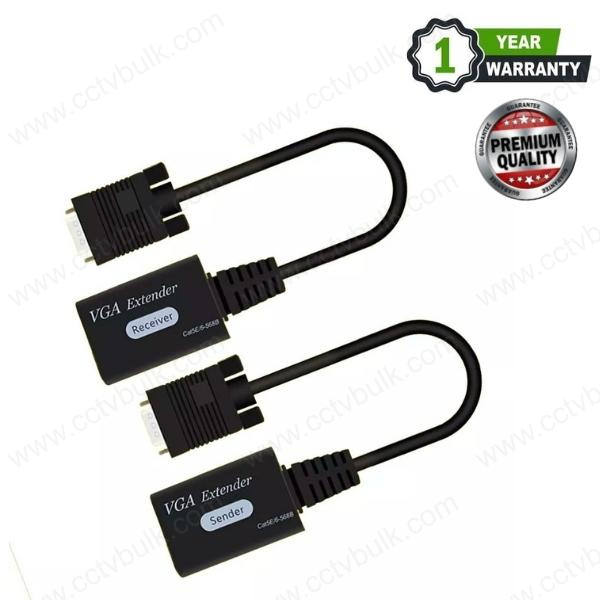 Black Vga Extender 60m Premium 1y