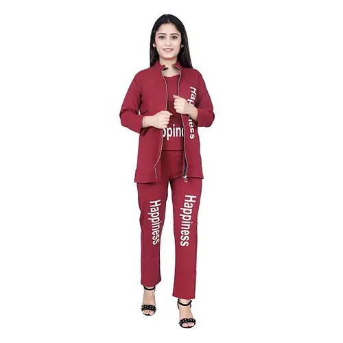 रेड लेडीज़ वेस्टर्न 3 पीस सेट