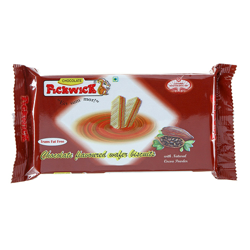 सामान्य 60 ग्राम चॉकलेट फ्लेवर्ड वेफर बिस्कुट
