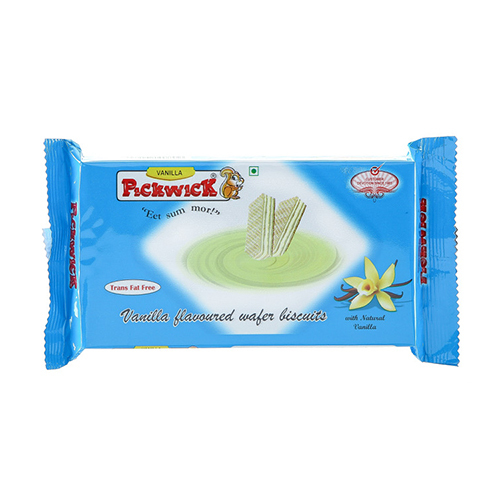 सामान्य 60 ग्राम वेनिला फ्लेवर्ड वेफर बिस्कुट