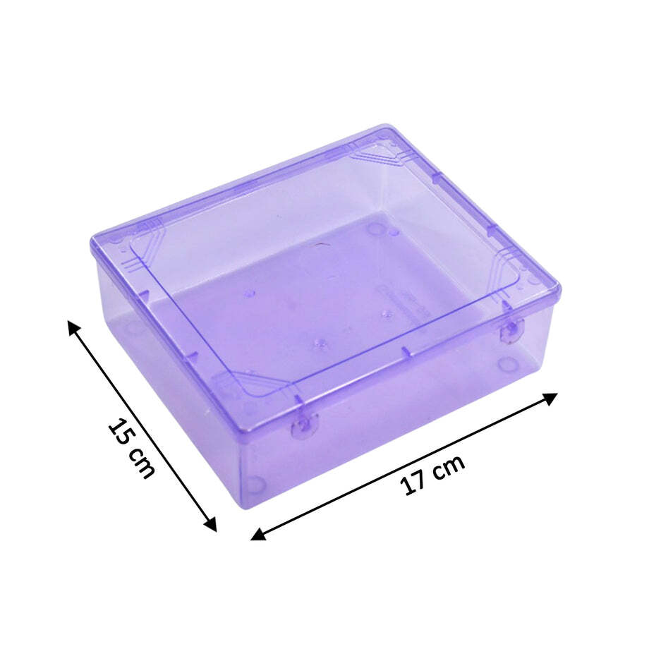 Transparent / Clear Commander Container Used For Storing Things And Stuffs (2927)