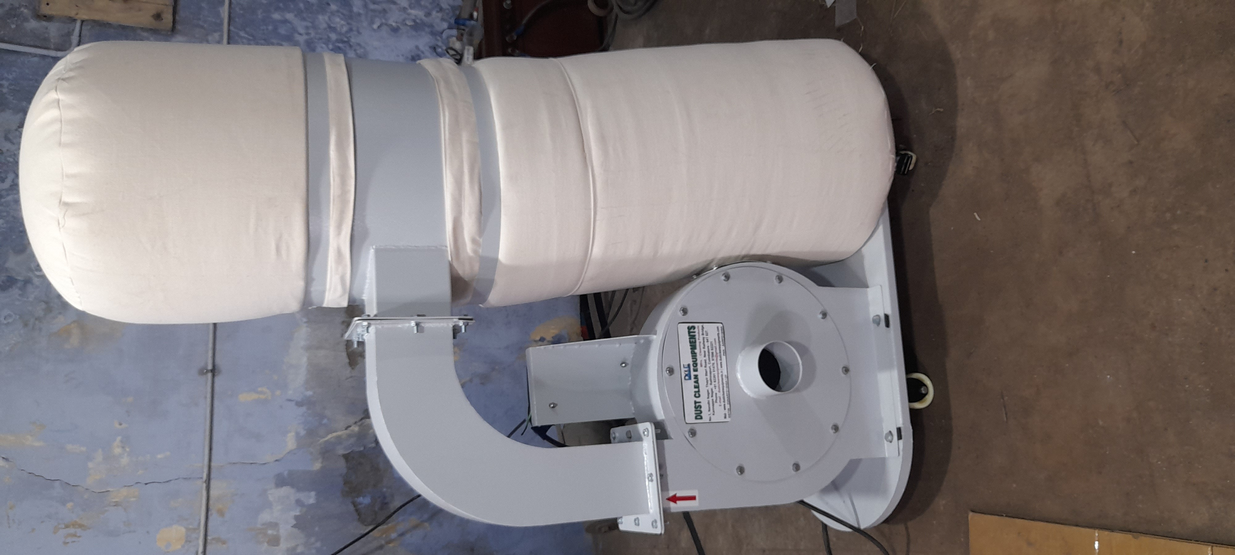 Wood Dust Collector - Mild Steel, Variable Size | Water Cooling, Effective Dust Capture And Filtration System