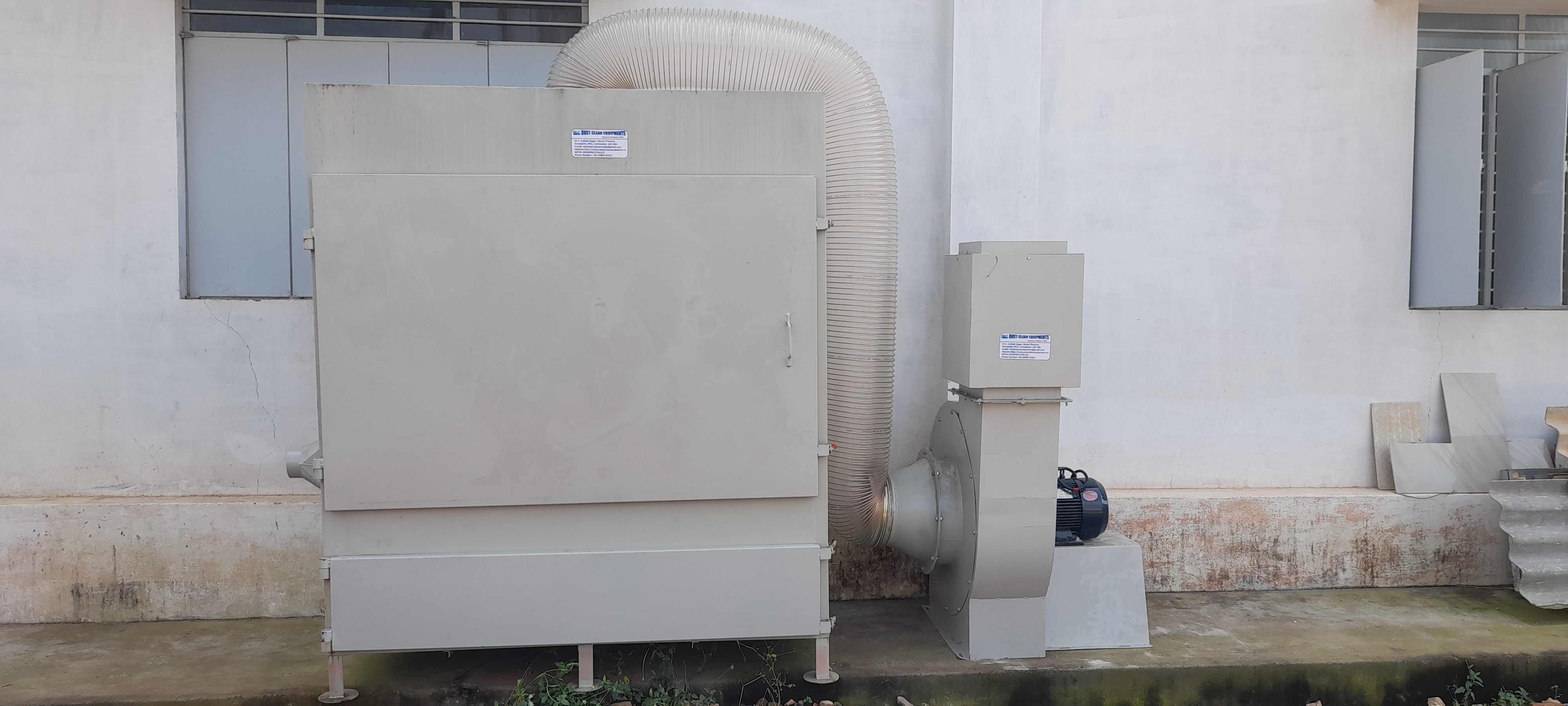 Cyclone Dust Collector - Mild Steel, Water Cooling System | Efficient Dust Management Solution