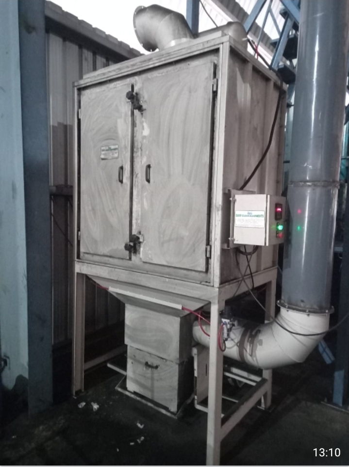Cyclone Dust Collector - Mild Steel, Water Cooling System | Efficient Dust Management Solution