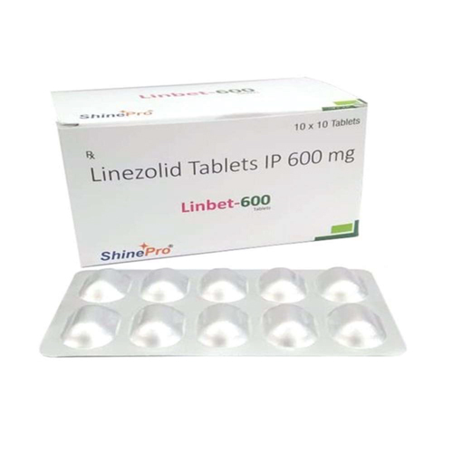 600Mg Linezolid Tablets Ip General Medicines