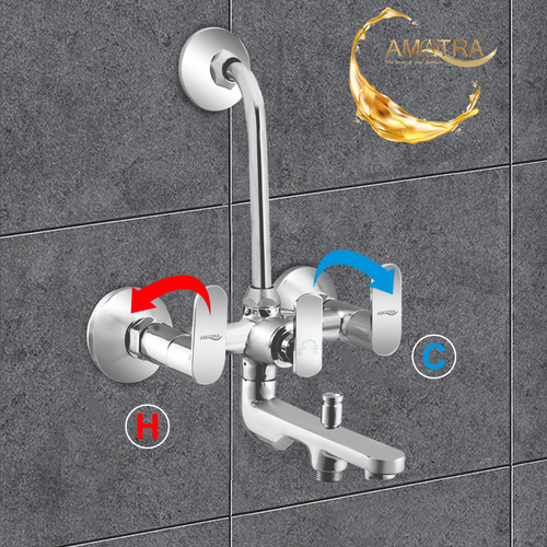 मिनी ओपल प्राइम 3 इन 1 वॉल मिक्सर