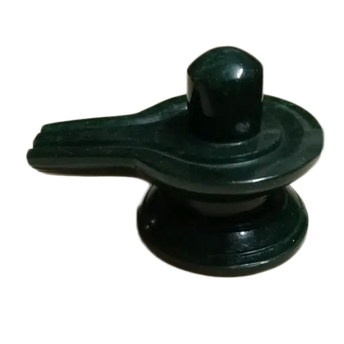 Green Aventurine Shivling Lingam - Polished Stone, Various Sizes Available | Durable, Eco-Friendly, Easy to Clean, Religious Style Decoration