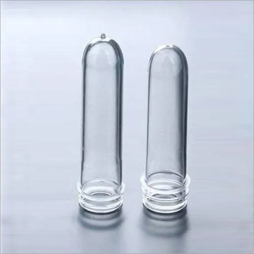 Transparent Mustard Oil Bottle PET Preform - PET Material, 28 mm Size, Transparent Color, 11g Weight, Soft Hardness | 1 Year Warranty