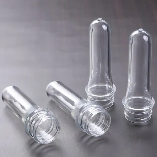 Drinking Water Bottle PET Preform - PET Material, 25 mm Size, Transparent Color, Soft Hardness, Lightweight at 18 Grams | 1-Year Warranty